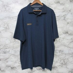 Vineyard Vines Jim Nantz Men's Blue Polo Shirt Size XXL Embroidered Clubcar